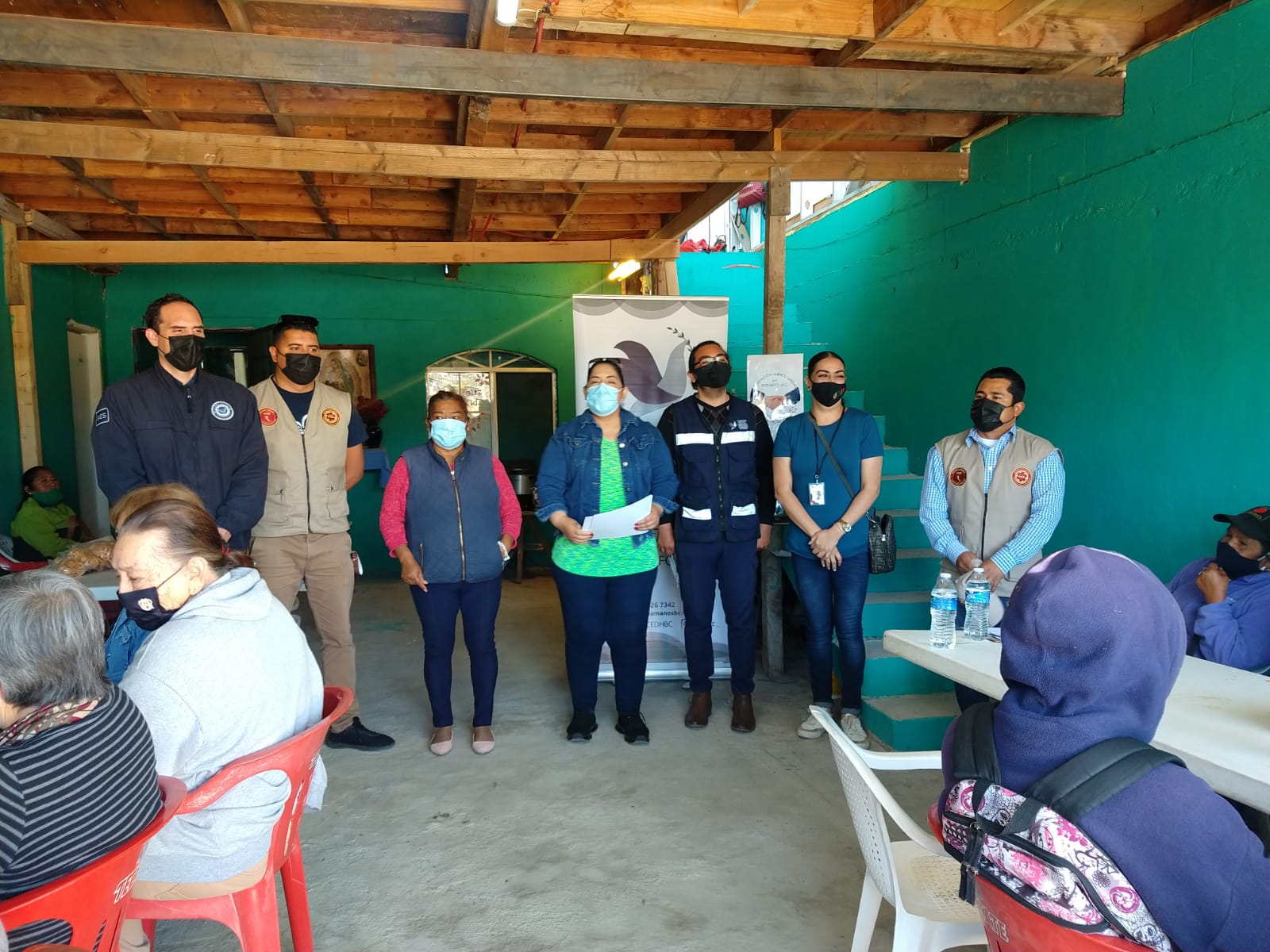 Jornada Preventiva , Colonia los Ramos, Playas de Rosarito